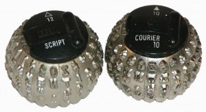 Selectric Type Balls 